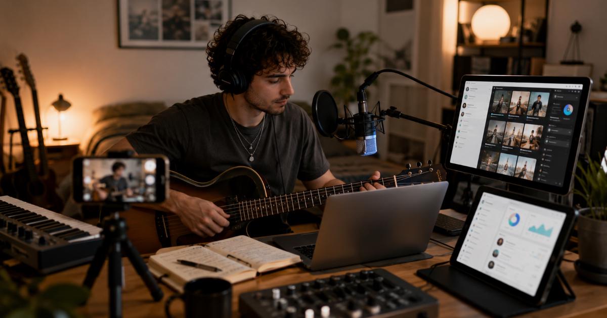 A Realistic Content Stack for Independent Artists