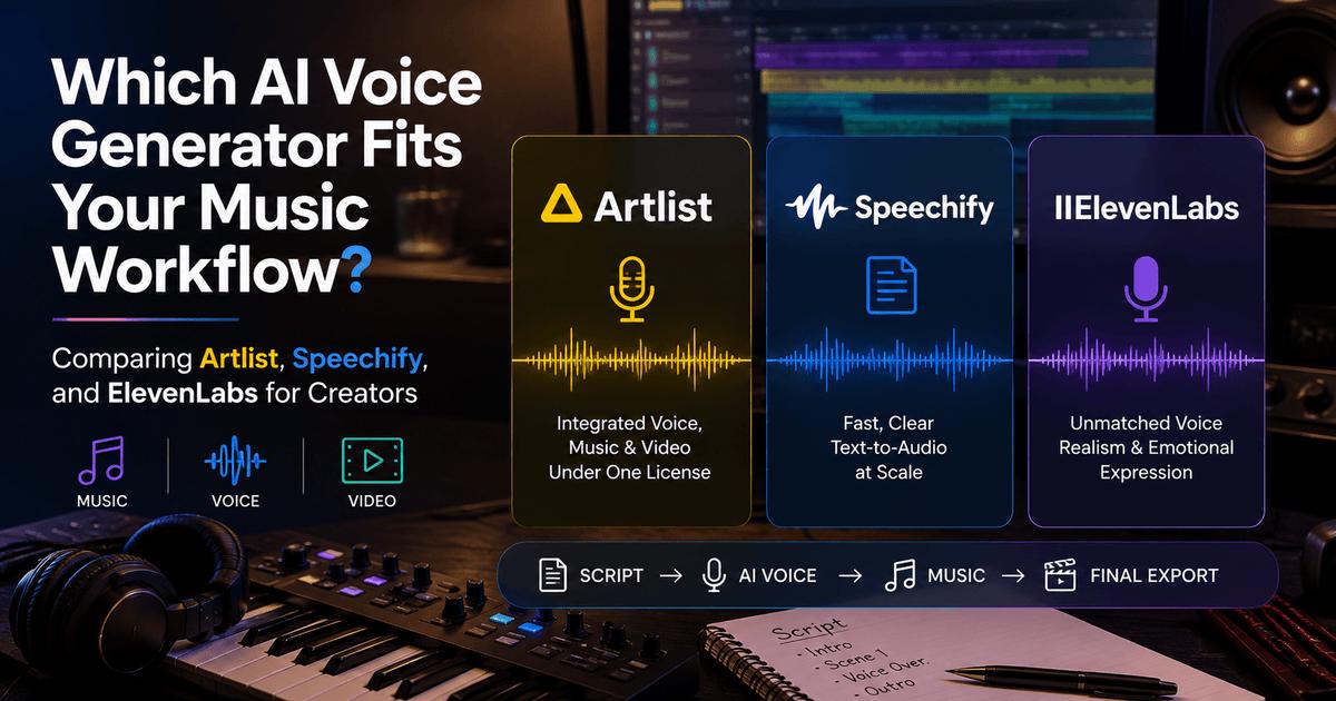 Best AI Voice Generator for Music Creators