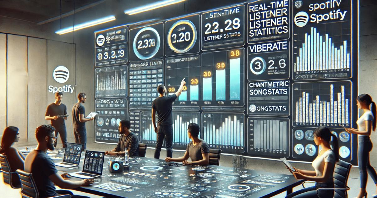 Best Tools to Track Spotify Top Listener Stats