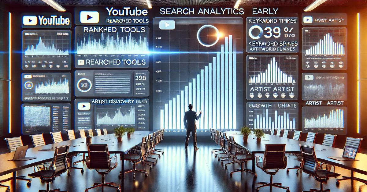 Best YouTube Search Analytics Tools for Discovering Rising Artists