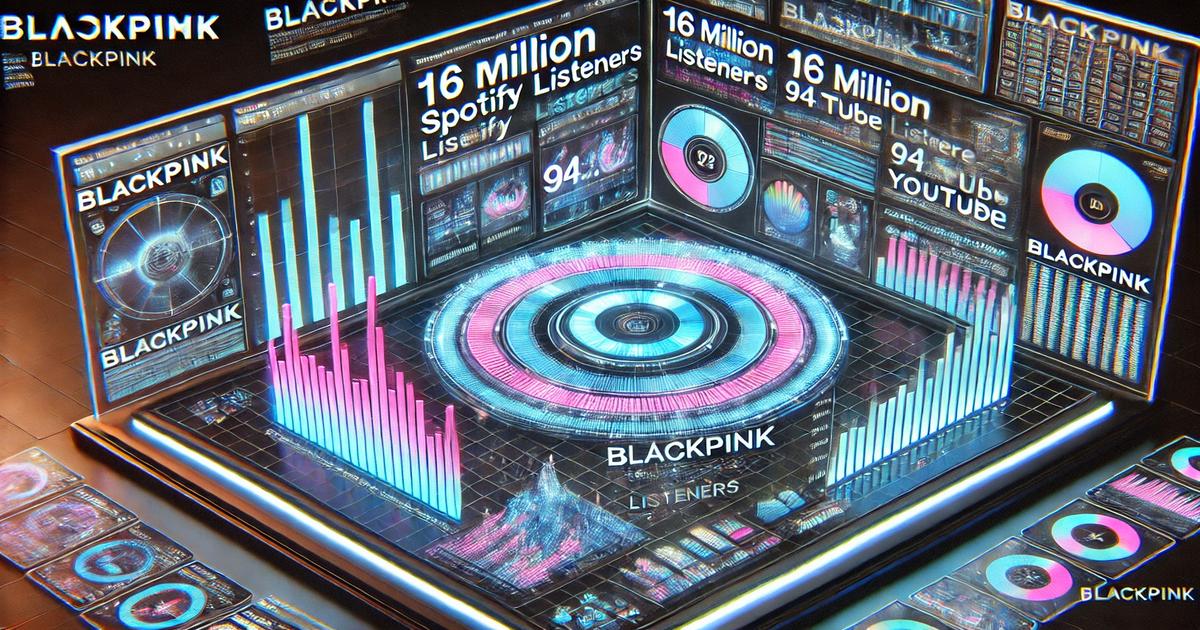 BLACKPINK Monthly Listeners: Updated 2024 Stats Revealed