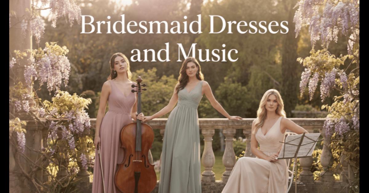 Bridesmaid Dresses for Every Musical Moment