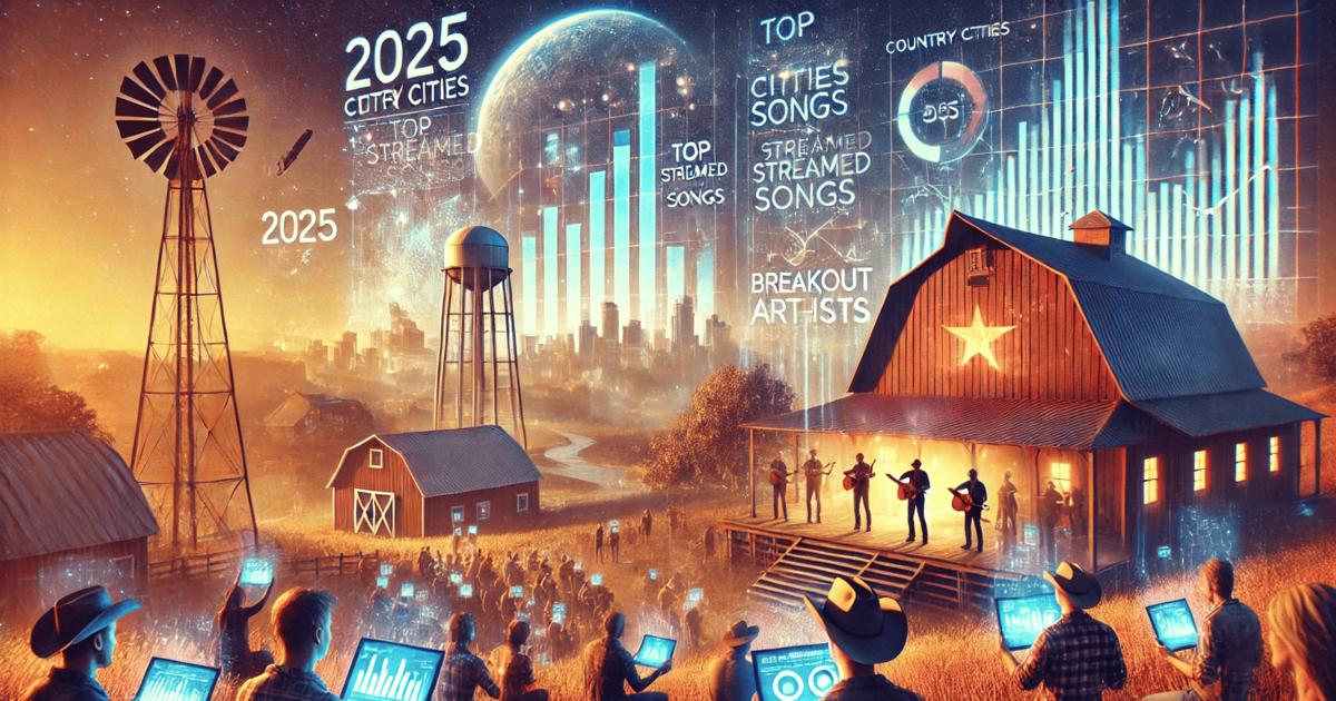 Country Music Stats Reveal 2025’s Biggest Names