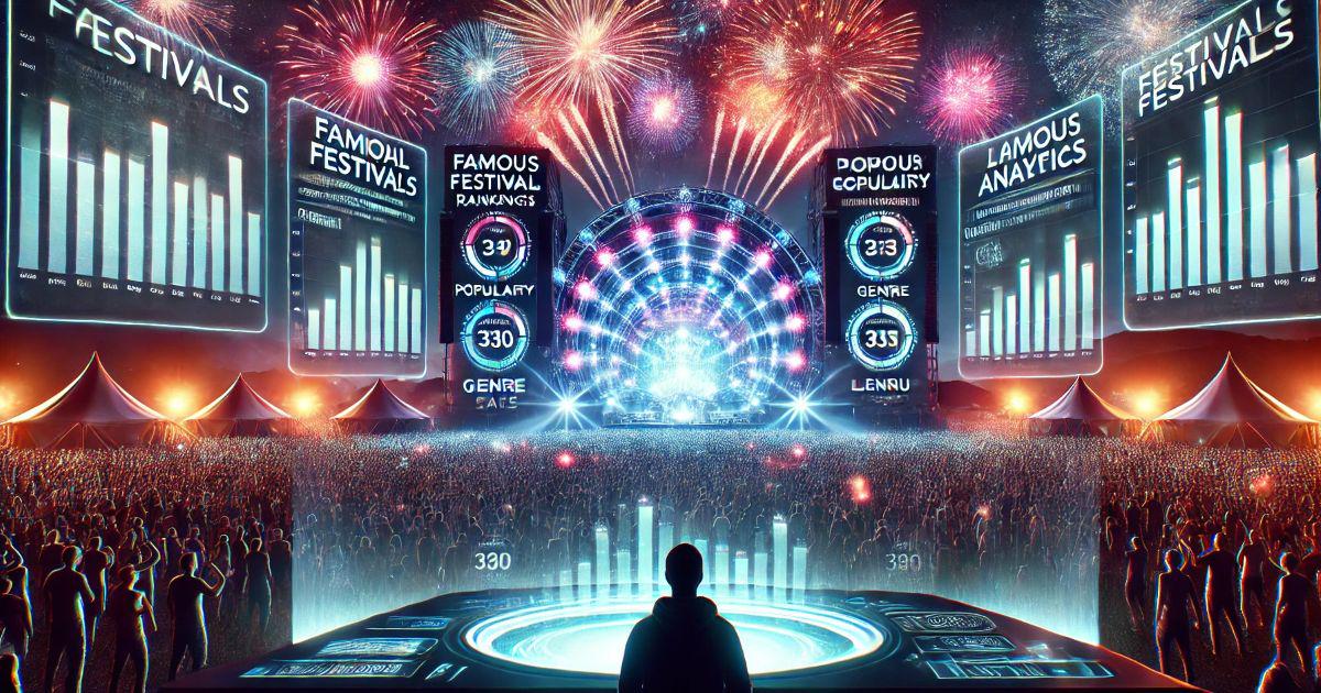 Famous Music Festival Finder With Real Data