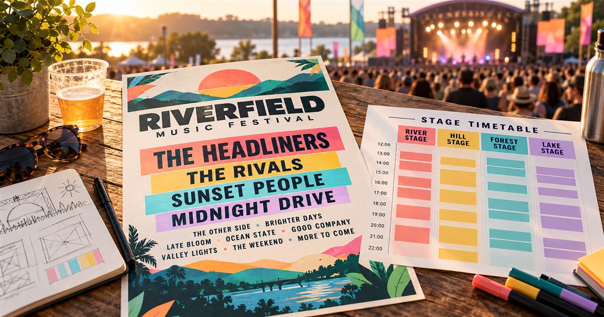 Festival Lineup Design That Works for Fans