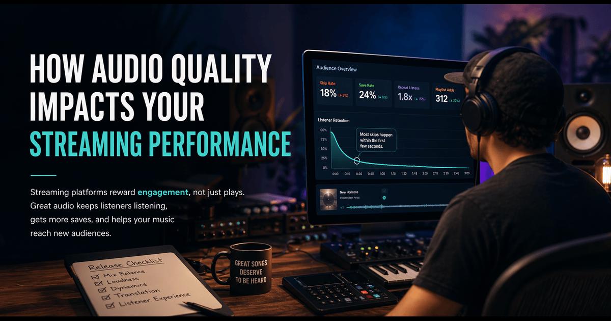 How Audio Quality Impacts Your Streaming Performance