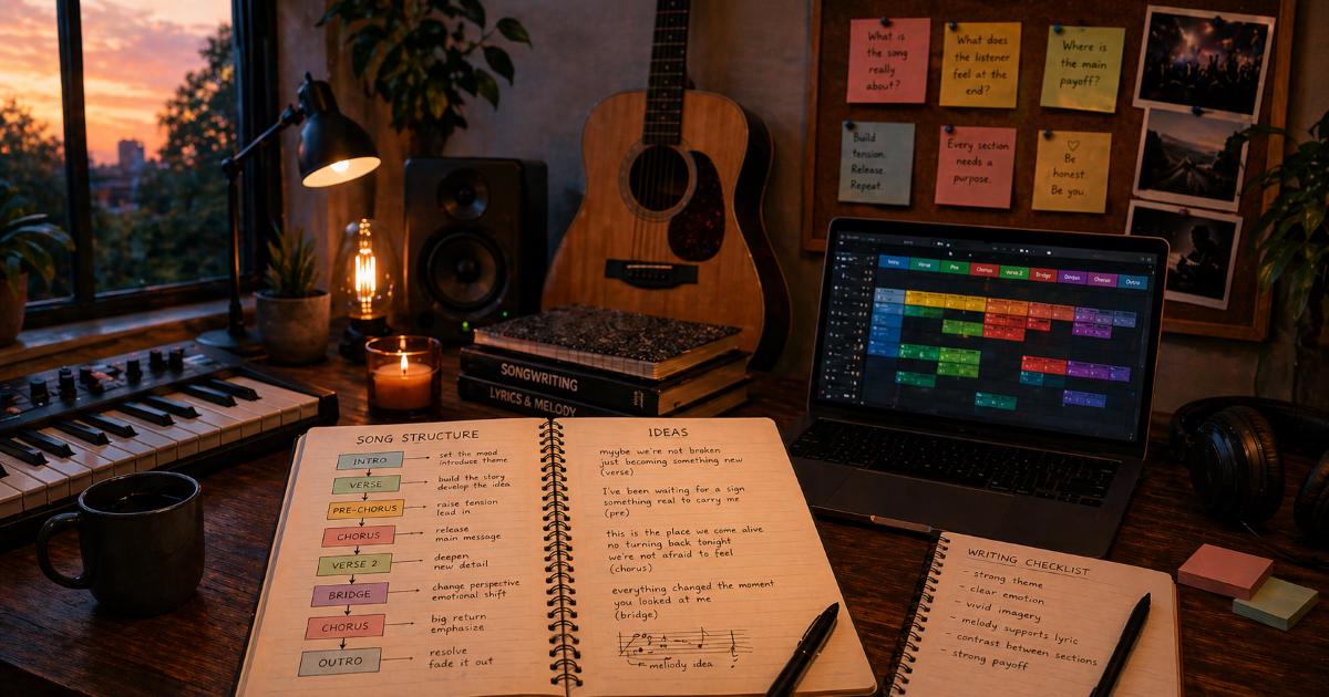 How Song Writing Structure Shapes Better Songs