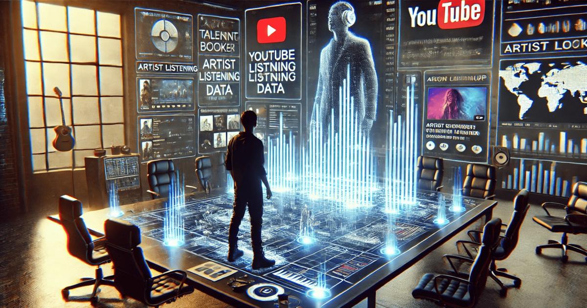 How Talent Bookers Use YouTube Music Listening Stats