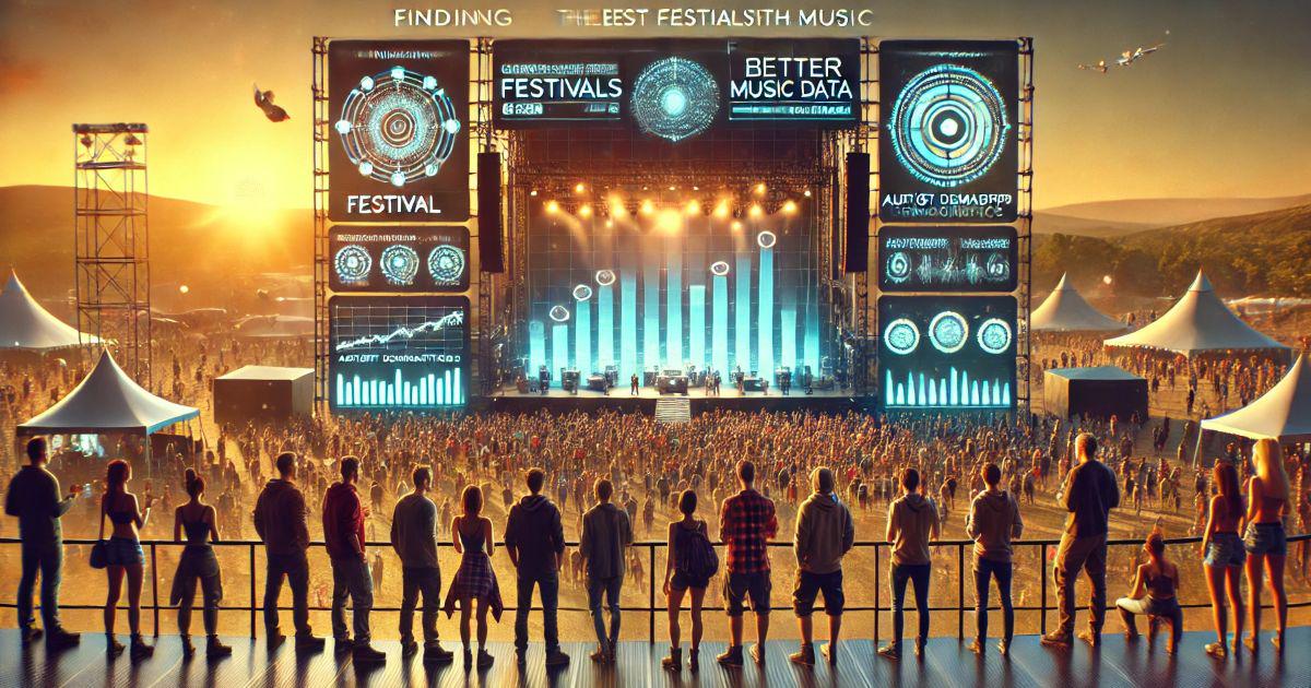 How to Find the Best Festivals With Better Music Data