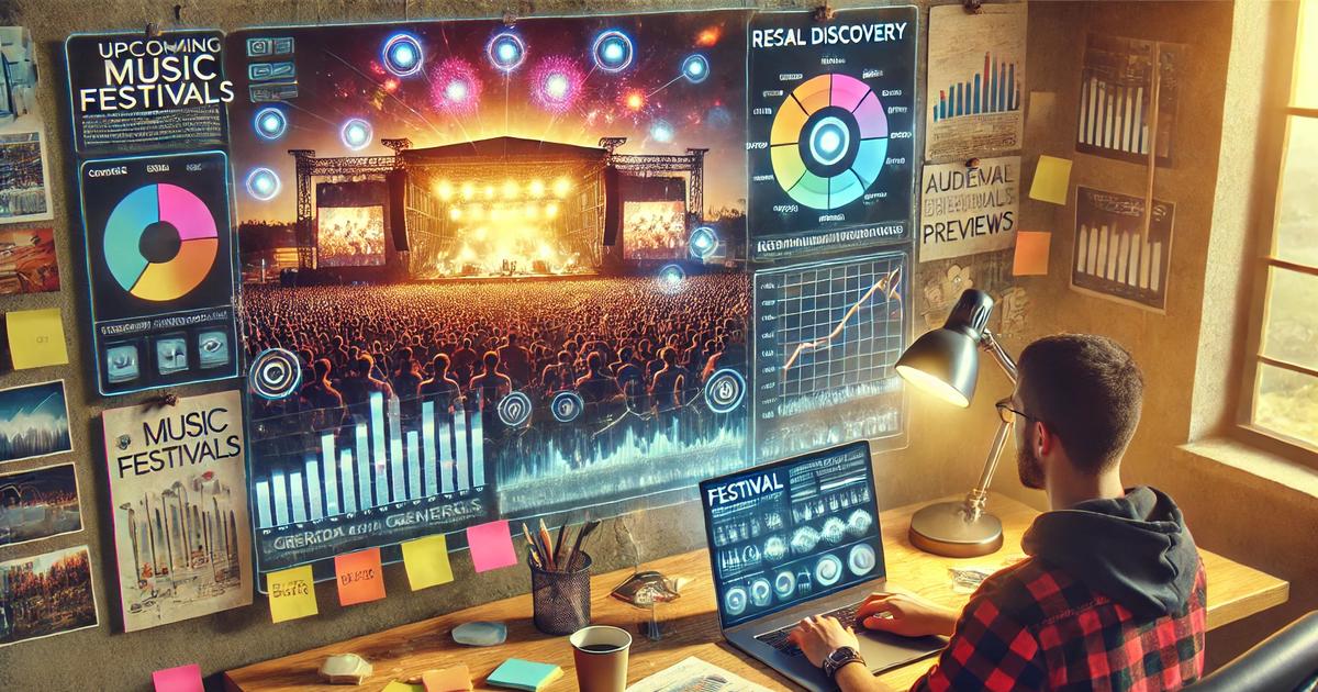 How to Find upcoming festivals Using Real Music Data