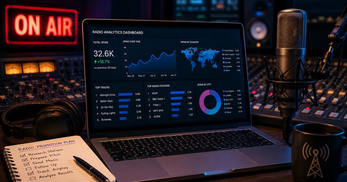 How to Get My Song on the Radio Using Analytics 