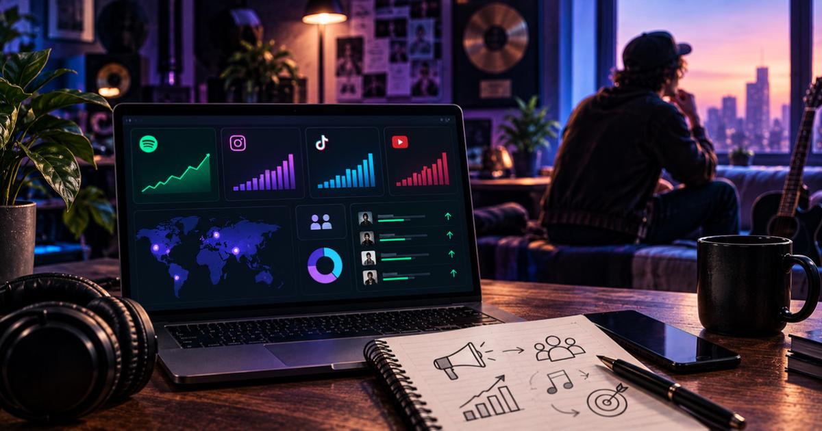 Music Marketing Analytics: How to Measure Artist Growth