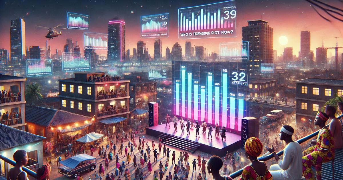 Nigerian artist rankings: Who’s trending right now?