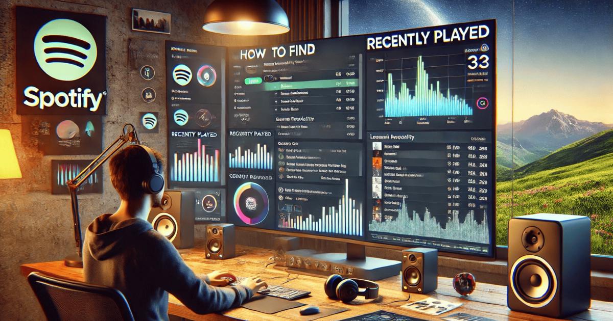 Recently Played Spotify Desktop: How to Find It