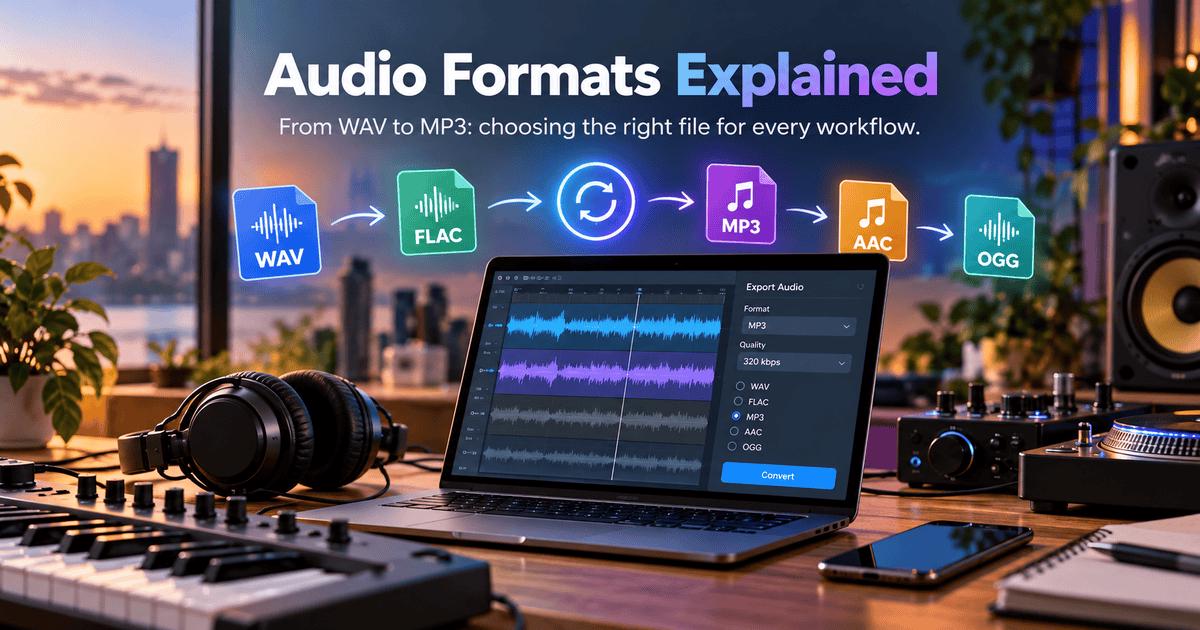 Sound Evolution: Audio Formats for Modern Music Creation