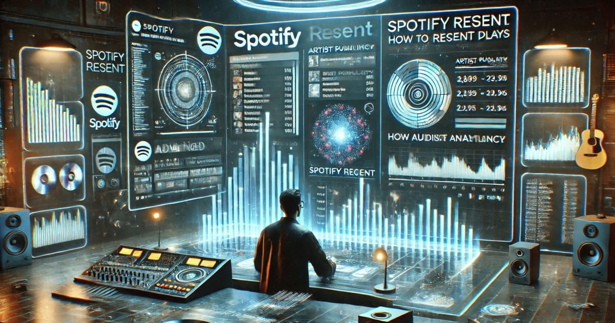 Spotify recent: How to Track Songs and Artist Data
