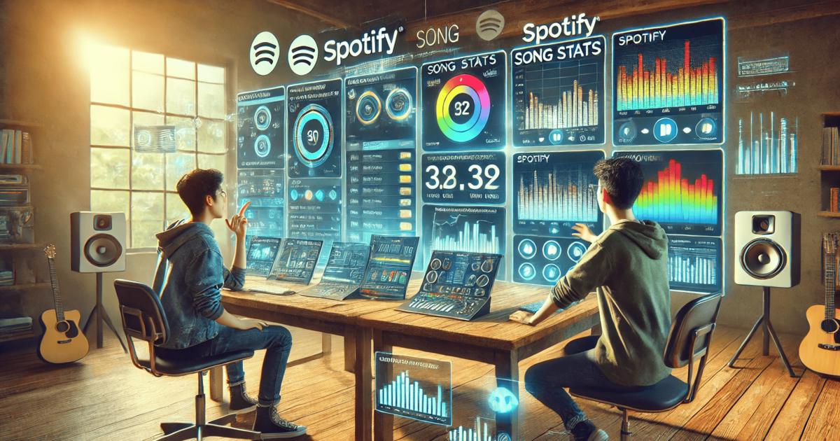 Spotify stats of a song: Which Tool Has Best UI?