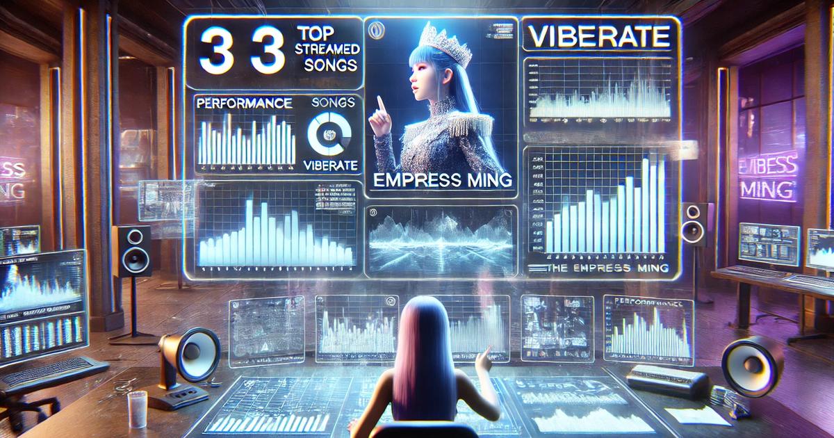 The Empress Ming Top Songs and Daily Chart Updates