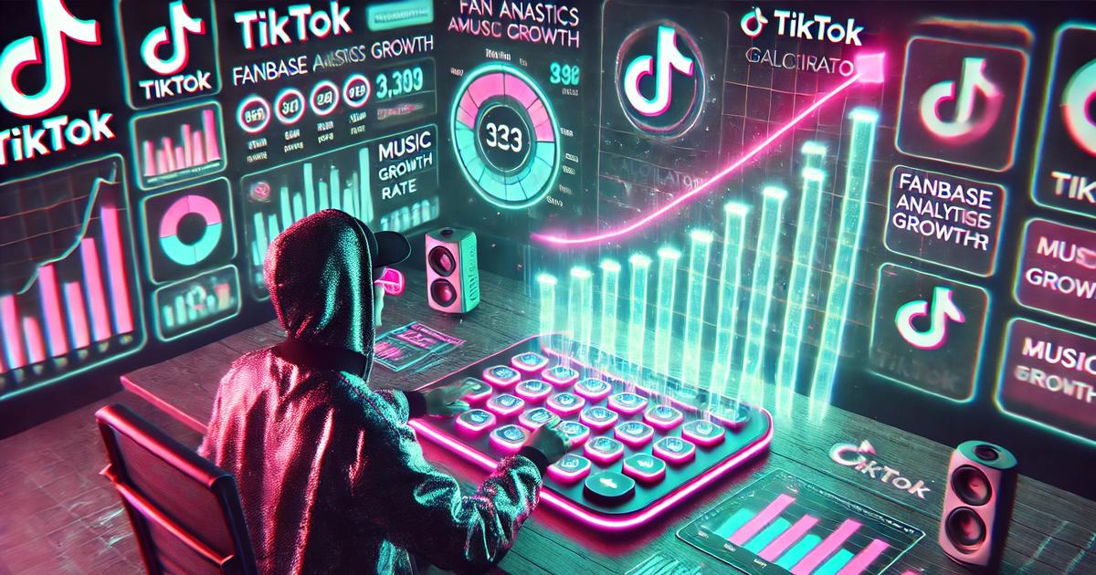 TikTok Analytics Calculator for Music Growth