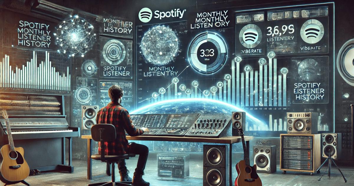 Track Spotify Monthly Listeners History Like a Pro