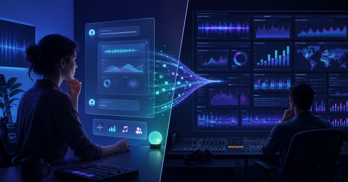Viberate MCP vs Chartmetric MCP Server for Artist Managers