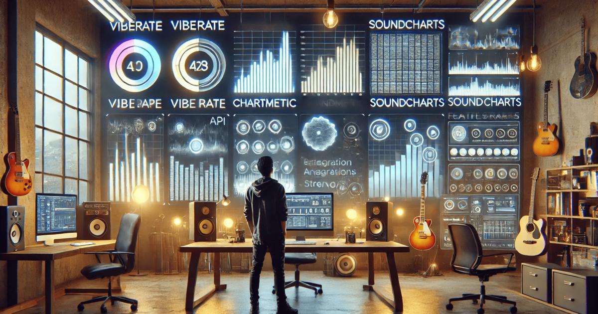 Viberate vs Chartmetric vs Soundcharts: Best API for Music