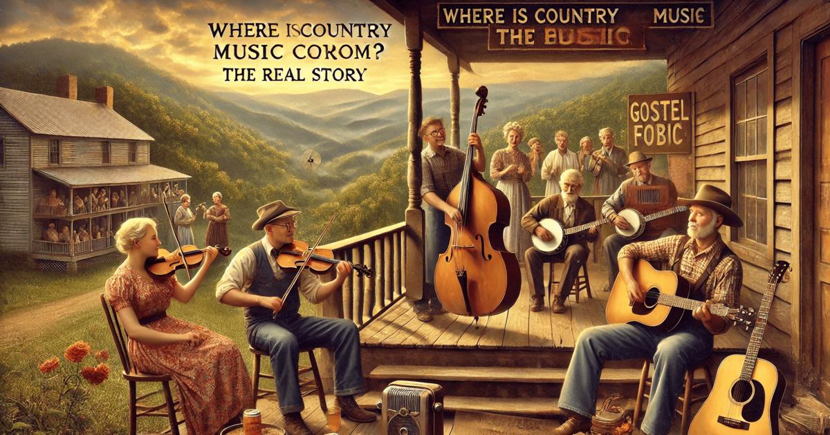 Where Did Country Music Come From? The Real Story