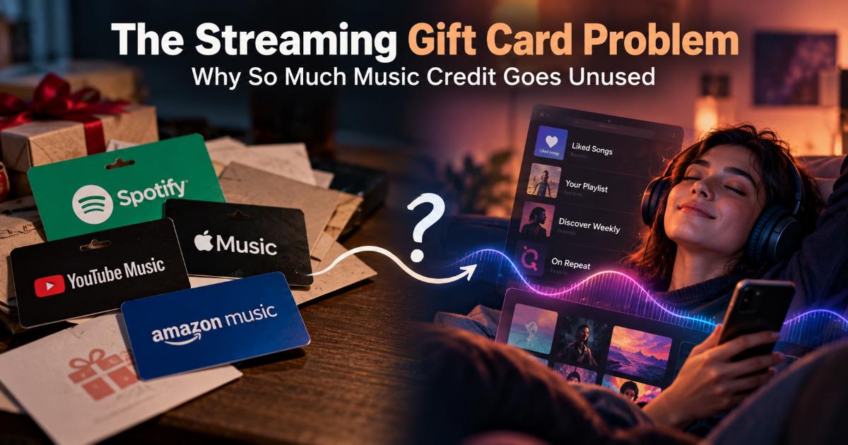 Why Streaming Gift Cards Go Unused