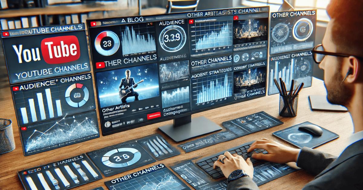 Youtube analytics tool for other channels overview